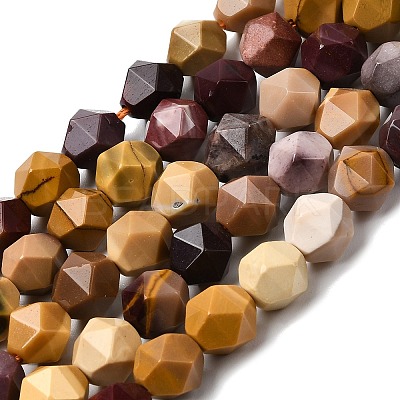 Natural Mookaite Beads Strands G-Z119-A07-02A-1