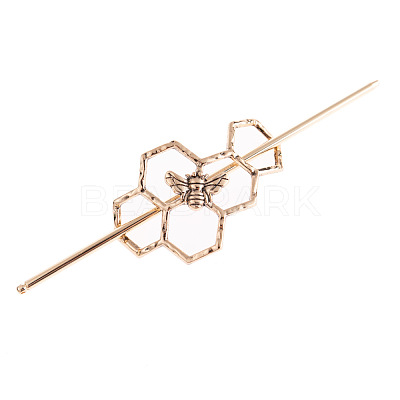 Alloy Hair Sticks OHAR-PW0001-376AG-1