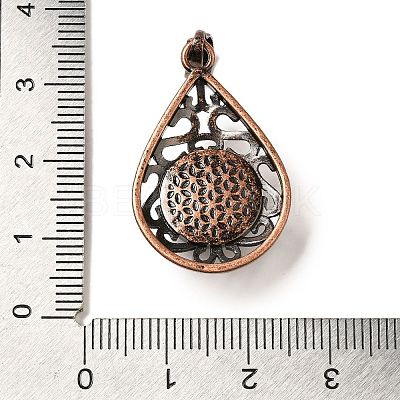 Synthetic Turquoise Pendants G-H065-02R-10-1