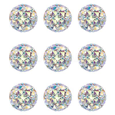 5Sets 200Pcs Transparent Resin Cabochons CRES-SP0001-04A-1