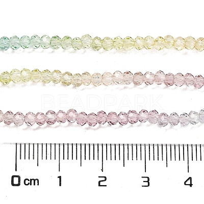 Transparent Painted Glass Beads Strands LS-DGLA-A034-T2mm-A15-1