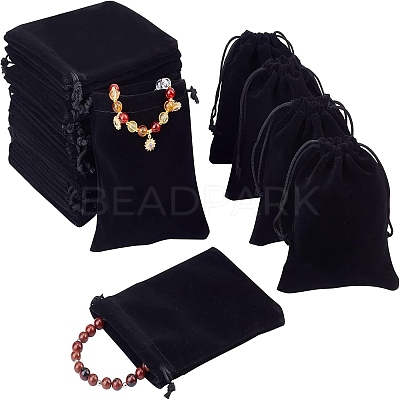 Rectangle Velvet Pouches TP-PH0001-01-1