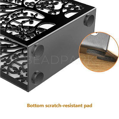 Iron Napkin Holder DJEW-WH0020-015-1