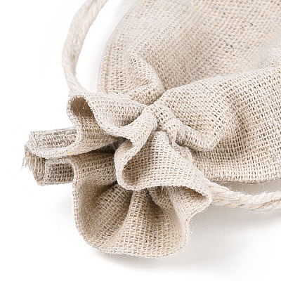 Cotton Cloth Packing Pouches Drawstring Bags ABAG-R011-9X12-01-1
