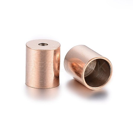 Ion Plating(IP) 304 Stainless Steel Cord Ends STAS-H467-09RG-4mm-1