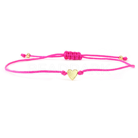 Valentine's Adjustable Braided Polyester Cord Bracelets LS-GM2838-1-1