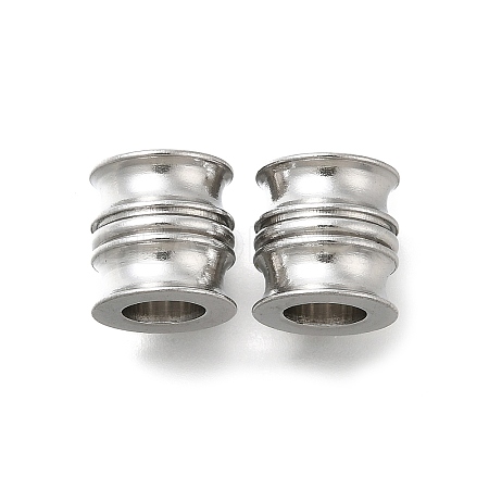 304 Stainless Steel Beads STAS-E039-32P-1