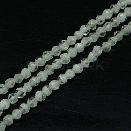Millefiori Glass Beads Strands X-G-K020-3mm-08C-1