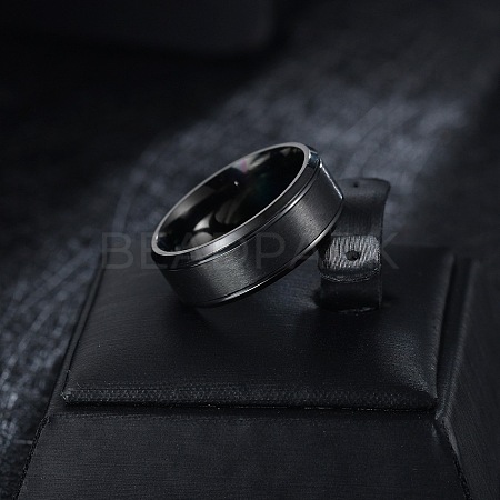 201 Stainless Steel Finger Rings for Men WG1765E-09-1