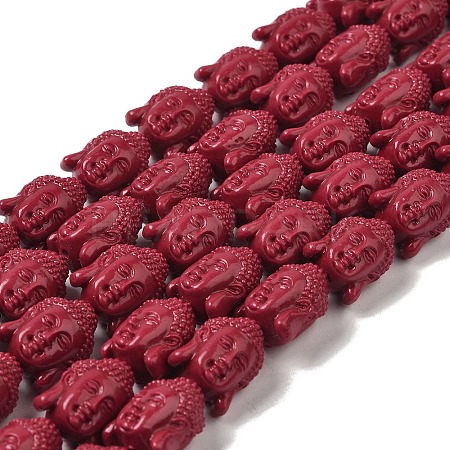 Synthetic Coral Beads Strands CORA-P009-02A-1