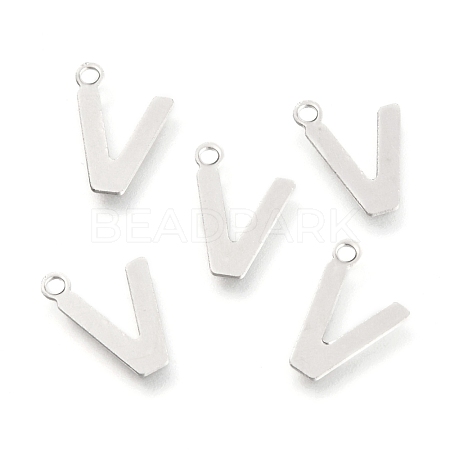Non-Tarnish 201 Stainless Steel Charms STAS-C021-06P-V-1