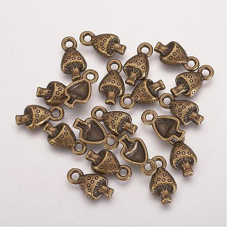 Tibetan Style Alloy Pendants TIBEP-0368-AB-FF-1