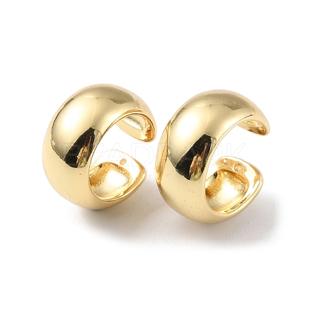 Brass Ear Cuff Findings with Hole EJEW-P227-09G-1