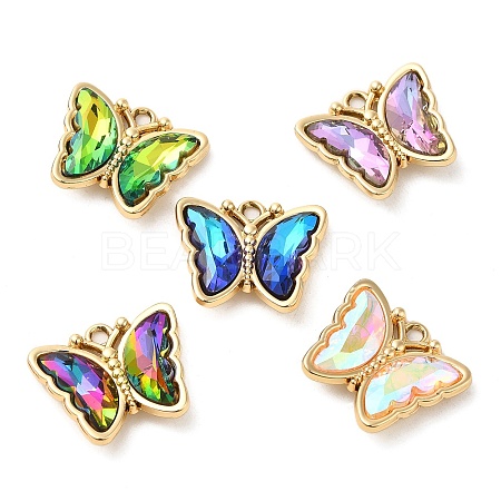 Glass Pendants X-PALLOY-P303-01G-1