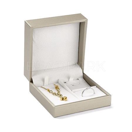 PU Leather Jewelry Box LS-CON-C012-05B-1
