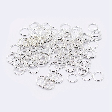 925 Sterling Silver Open Jump Rings X-STER-F036-02S-1x7mm-1