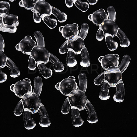 Transparent Acrylic Beads LS-X-MACR-S373-01B-205-1