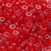 Transparent Colours Glass Seed Beads X-SEED-E001-T3x6mm-02-3
