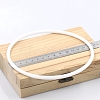 Plastic Macrame Wreath Floral Ring Hoop PW-WG40709-07-1