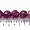 Natural Dragon Veins Agate(Dyed & Heated) Beads Strands G-K390-A10-01-5
