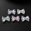 UV Plating Luminous Transparent Acrylic Beads OACR-P010-08-3