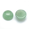 Natural Green Aventurine Cabochons G-P393-R15-10mm-2