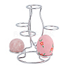 7-Slot Iron Easter Egg Display Stands ODIS-WH0058-21A-P-1