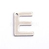 Tarnish Resistant 304 Stainless Steel Letter Charms X-STAS-O072-E-1