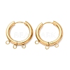 304 Stainless Steel Huggie Hoop Earring Findings STAS-D183-03G-G-1