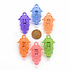 Autumn Theme Transparent Acrylic Beads TACR-S154-60B-3