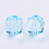 Transparent Acrylic Beads TACR-Q256-8mm-V38-2