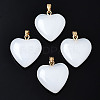 Spray Painted Glass Pendants X-GLAA-N035-016-A02-A-1