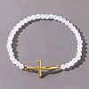 Cross with Class Bead Bracelet for Women SW0705-4-1