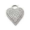 Brass Micro Pave Cubic Zirconia Pendants KK-I276-29P-02-1