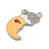 Alloy Enamel Pendants ENAM-M009-01C-P-2