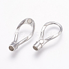 304 Stainless Steel Magnetic Clasps STAS-E144-096P-3