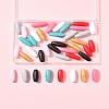 40 Sets 8 Colors Plastic Breakaway Clasps KY-FS0001-37-8