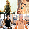 6Pcs Adjustable Waxed Cord Macrame Pouch Empty Stone Holder Necklace Making NJEW-BBC0001-08C-5