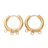 304 Stainless Steel Huggie Hoop Earring Findings STAS-D183-03F-G-1