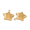 304 Stainless Steel Pendants STAS-S186-01A-G-2