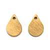 Ion Plating(IP) 304 Stainless Steel Pendants STAS-O133-05H-G-1