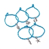 (Jewelry Parties Factory Sale)Charm Bracelet Sets BJEW-JB04861-1