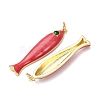 Brass Pendants X-KK-D019-29C-01G-2