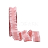 50 Yards Polyester Ruffled Ribbon SRIB-WH0026-04C-1