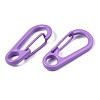 Spray Painted Alloy Spring Gate Rings KEYC-S255-010-NR-5