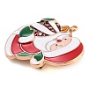 Christmas Theme Alloy Enamel Brooches JEWB-S022-03E-3