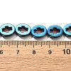 Electroplated Synthetic Non-magnetic Hematite Beads Strands G-L613-Z01-02A-4