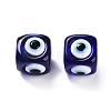 Transparent Resin European Beads RESI-U012-01B-1
