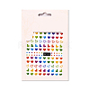 Faddish Nail Decals Stickers MRMJ-R102-DP-M-6