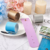 4Pcs 4 Color Adjustable Imitation Leather Napkin Rings AJEW-CF0001-11-6